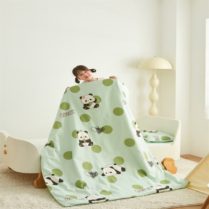 91家纺网 家纺一手货源 找家纺 （总）艾佳宝贝 2025A类儿童全棉多功能单被套可拆式夏被四季被子