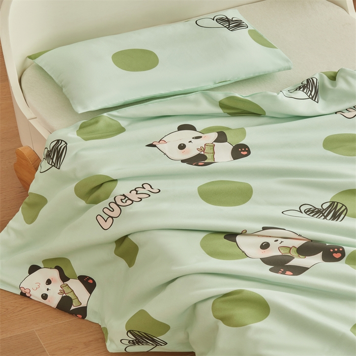 91家纺网 家纺一手货源 找家纺 （总）艾佳宝贝 2025A类儿童全棉多功能单被套可拆式夏被四季被子