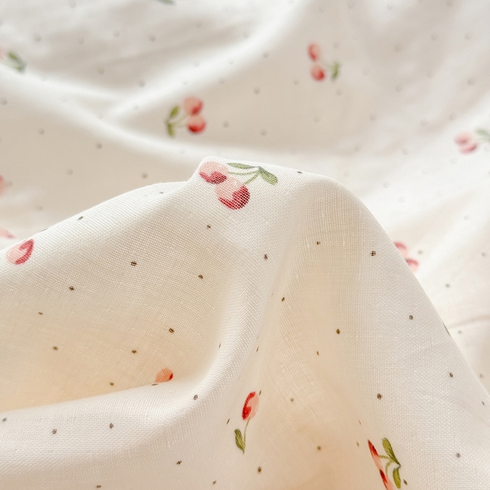 91家纺网 家纺一手货源 找家纺 晨晨家纺2025新款全棉双层花边双层纱四件套 秋实