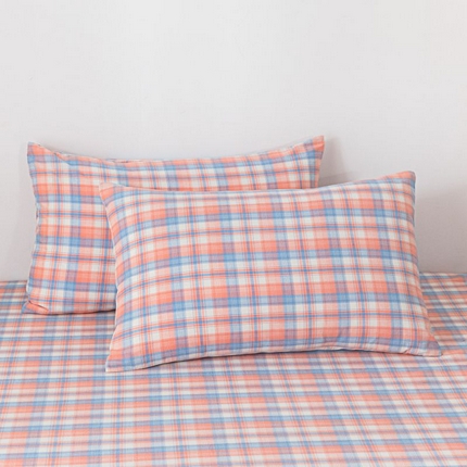 91家纺网 家纺一手货源 找家纺 （总）优眠坊 2025新款全棉色织水洗棉枕套