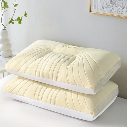 91家纺网 家纺一手货源 找家纺 （总）2025新款冰丝乳胶片护颈枕 枕头枕芯