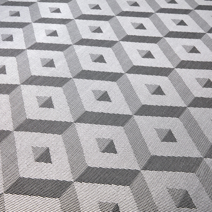 91家纺网 家纺一手货源 找家纺 全季家居 2025新款5A抗菌3D立体冰柔凉感冰丝席 格调-银灰 床席款