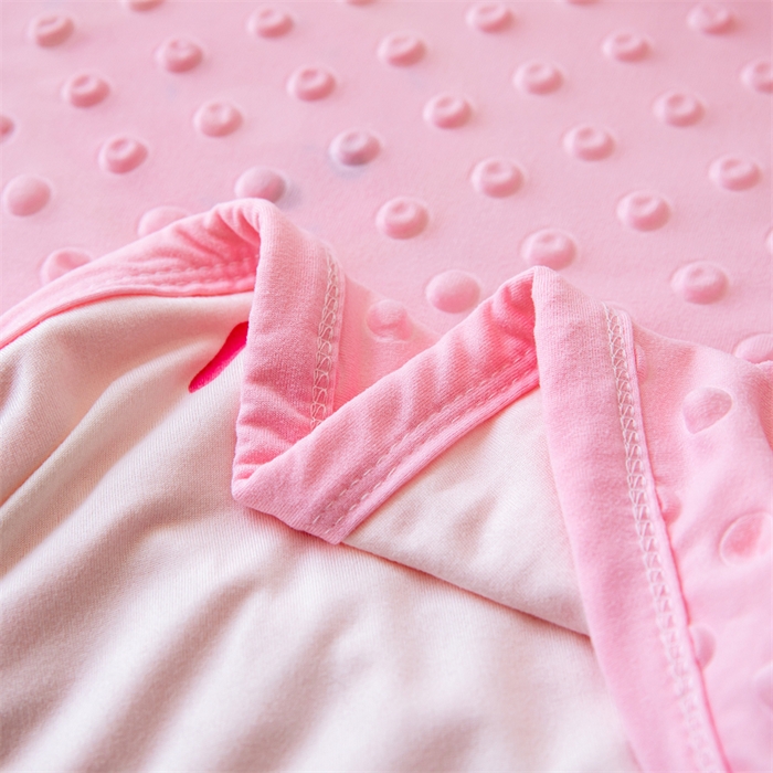 91家纺网 家纺一手货源 找家纺 艾佳宝贝 2025新款A类针织豆豆儿童多功能宿舍午睡安抚盖毯 甜甜与圈圈-盖毯