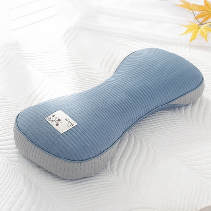 91家纺网 家纺一手货源 找家纺 温蔓2025新款TW韩式骨头枕 深海蓝