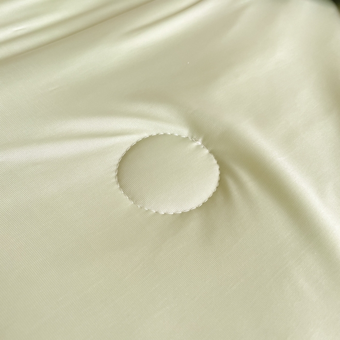 91家纺网 家纺一手货源 找家纺 2025新款加厚乳胶床笠款经典纯色夏被套件 方格-果绿