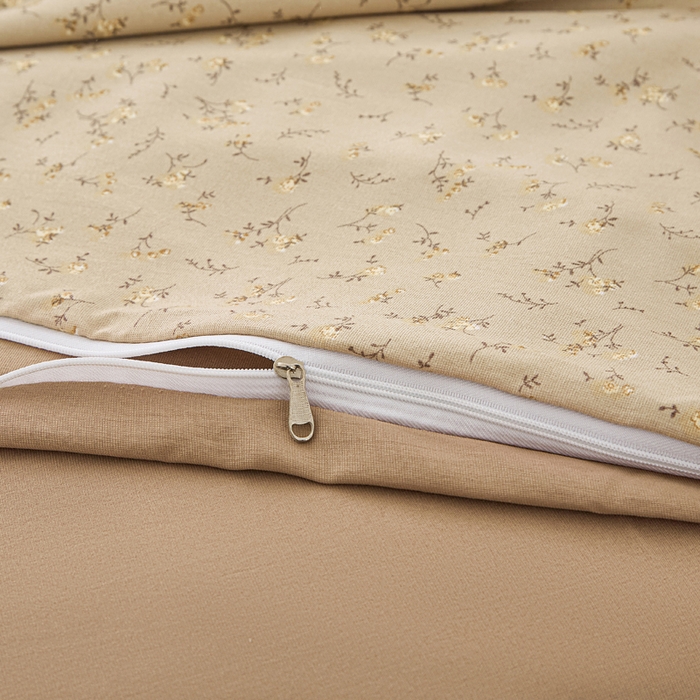 91家纺网 家纺一手货源 找家纺 蕾诺家纺 2025新款直播新款A类有氧提花云纱棉圆角吊边工艺四件套学生三件套 简爱