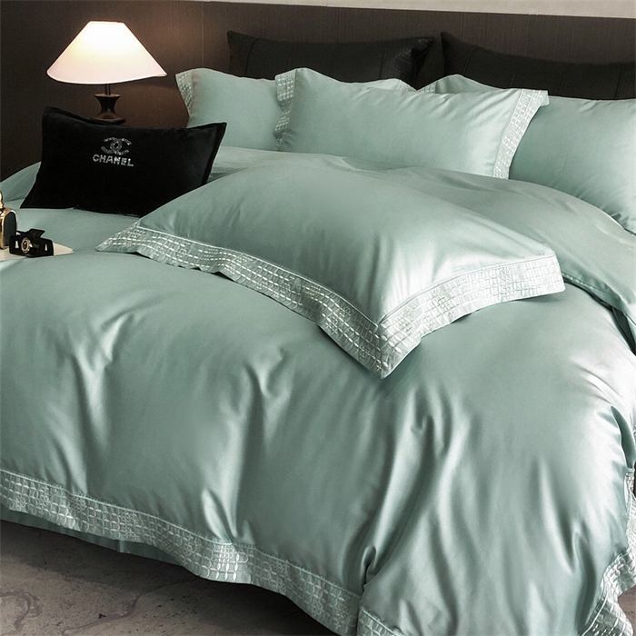 91家纺网 家纺一手货源 找家纺 （总）保罗圣迪奥 2025新款简约款全棉长绒棉四件套—星阑