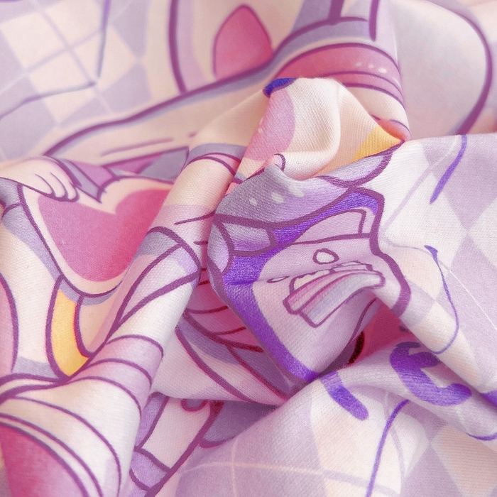 91家纺网 家纺一手货源 找家纺 梵赫 2025新款全棉A类儿童针织棉记忆枕（可拆卸） 太空兔兔 30*50  含芯