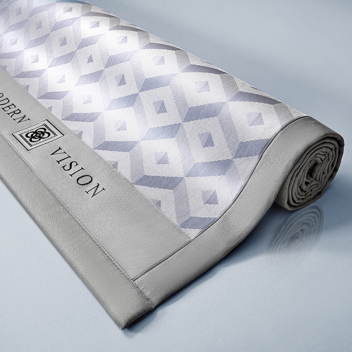 91家纺网 家纺一手货源 找家纺 全季家居 2025新款5A抗菌3D立体冰柔凉感冰丝席 格调-天蓝 床席款