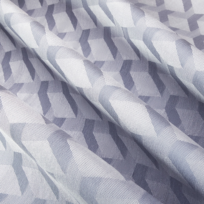 91家纺网 家纺一手货源 找家纺 全季家居 2025新款5A抗菌3D立体冰柔凉感冰丝席 菱形-天蓝 床席款