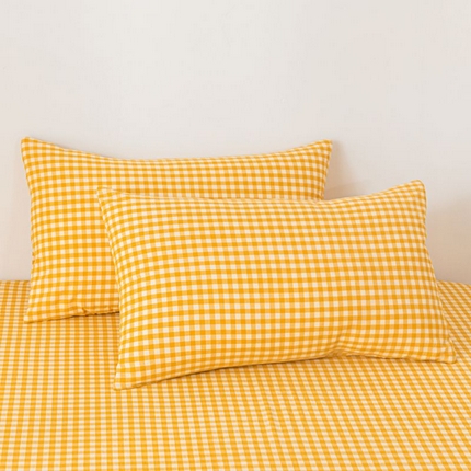 91家纺网 家纺一手货源 找家纺 （总）优眠坊 2025新款全棉色织水洗棉枕套