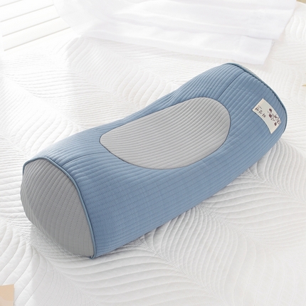 温蔓2025新款TW韩式凹造型枕 暗蓝