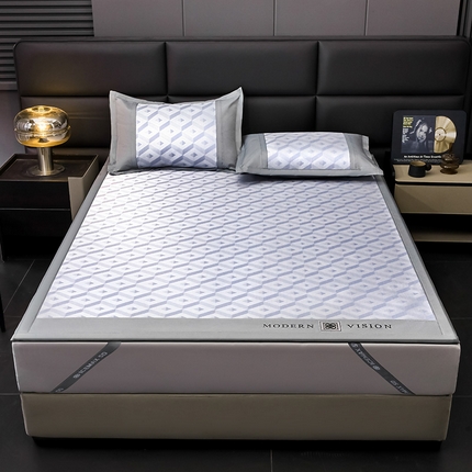 91家纺网 家纺一手货源 找家纺 （总）全季家居 2025新款5A抗菌3D立体冰柔凉感冰丝席