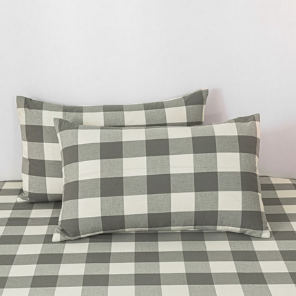 91家纺网 家纺一手货源 找家纺 （总）优眠坊 2025新款全棉色织水洗棉枕套