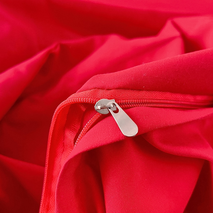 91家纺网 家纺一手货源 找家纺 2025新款100支150克双面长绒棉婚庆绣花四件套 幸福美满