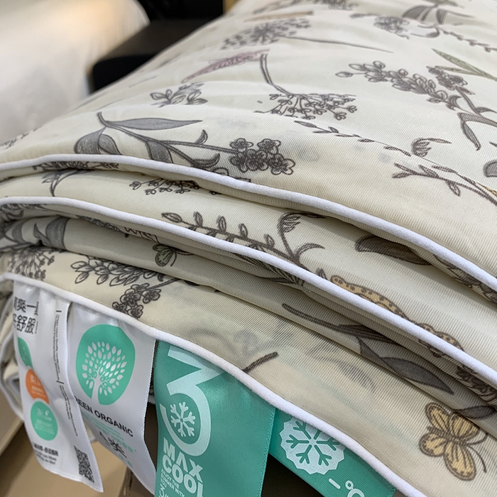 91家纺网 家纺一手货源 找家纺 （总）奈萝家纺 2025新款冰皮凉感丝夏被空调被