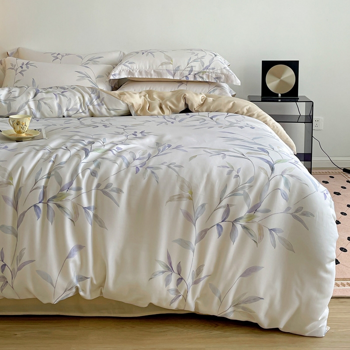 91家纺网 家纺一手货源 找家纺 （总）棉生活家纺 2025新款天丝莱赛尔印花四件套