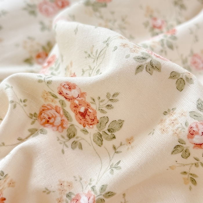 91家纺网 家纺一手货源 找家纺 晨晨家纺2025新款全棉双层花边双层纱四件套 香缇