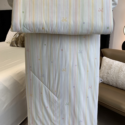 91家纺网 家纺一手货源 找家纺 （总）奈萝家纺 2025新款冰皮凉感丝夏被空调被