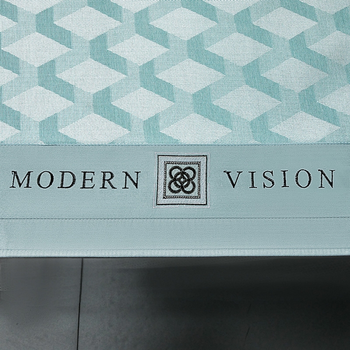 91家纺网 家纺一手货源 找家纺 全季家居 2025新款5A抗菌3D立体冰柔凉感冰丝席 菱形-水绿 床笠款