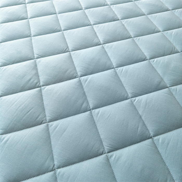 91家纺网 家纺一手货源 找家纺 优眠坊 2025新款全棉夹棉枕套-格调 格调-雾霾蓝