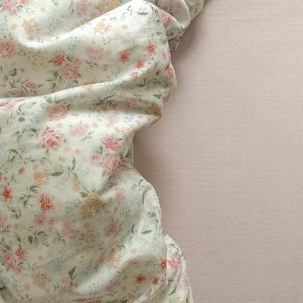 塔塔家居  2025新款全棉纯棉双层纱四件套 花序