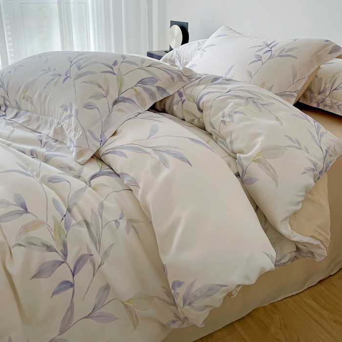 91家纺网 家纺一手货源 找家纺 （总）棉生活家纺 2025新款天丝莱赛尔印花四件套