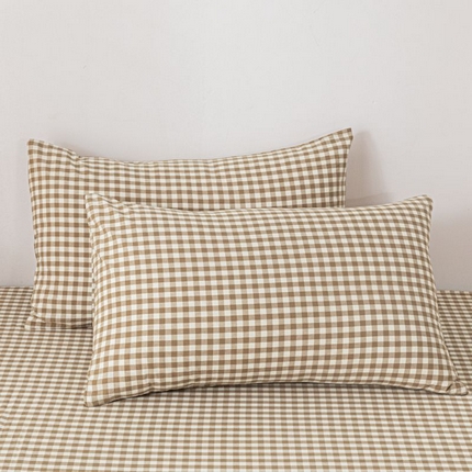 91家纺网 家纺一手货源 找家纺 （总）优眠坊 2025新款全棉色织水洗棉枕套