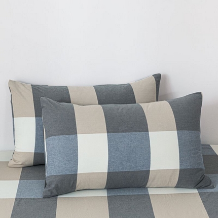 91家纺网 家纺一手货源 找家纺 （总）优眠坊 2025新款全棉色织水洗棉枕套