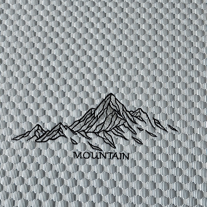 91家纺网 家纺一手货源 找家纺 澳梵家居 2025新款PE中分子A类凉感豆豆刺绣软凉席 冰川-深灰