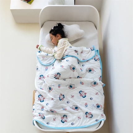 91家纺网 家纺一手货源 找家纺 （总）艾佳宝贝 2025春夏新款A类凉感丝儿童糖果抗菌夏被