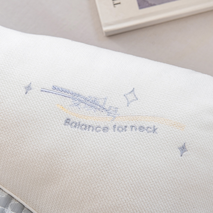 91家纺网 家纺一手货源 找家纺 大熊枕芯 2025新款安颈1号冰豆豆枕芯 安颈1号-灰