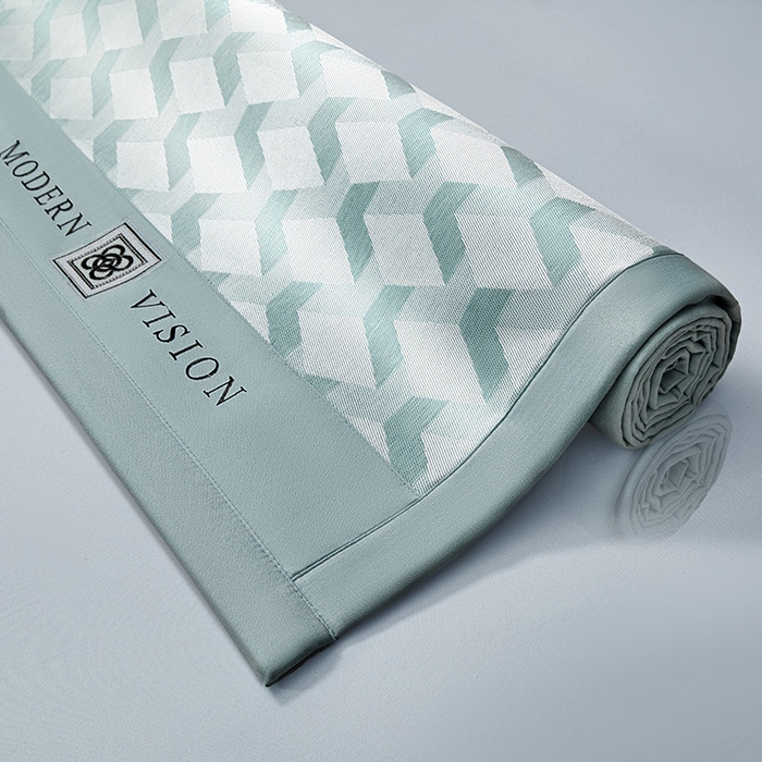 91家纺网 家纺一手货源 找家纺 全季家居 2025新款5A抗菌3D立体冰柔凉感冰丝席 菱形-水绿 床席款