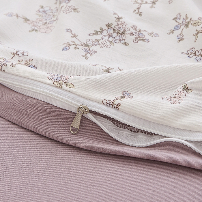 91家纺网 家纺一手货源 找家纺 蕾诺家纺 2025新款直播新款A类有氧提花云纱棉圆角吊边工艺四件套学生三件套 莱茵