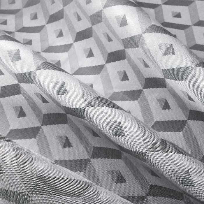 91家纺网 家纺一手货源 找家纺 全季家居 2025新款5A抗菌3D立体冰柔凉感冰丝席 格调-银灰 床席款