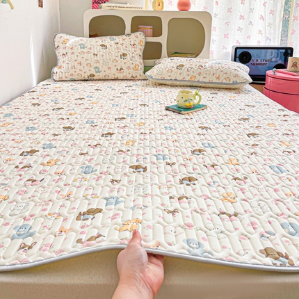 91家纺网 家纺一手货源 找家纺 （总）贝扬思家纺 2025新款亲肤舒适可爱乳胶凉席席子系列