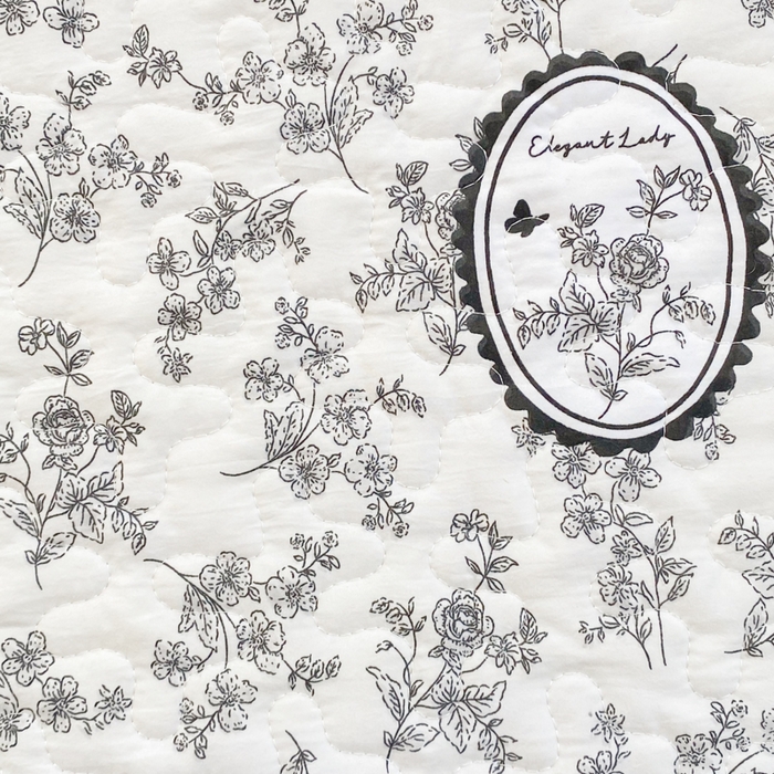 91家纺网 家纺一手货源 找家纺 佳品居 2025新款赫本风床盖四件套 赫本风-澜音花香