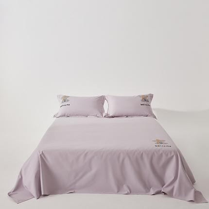 91家纺网 家纺一手货源 找家纺 8小时家纺 2025新款A类真全棉老粗布凉席三件套 卢比象