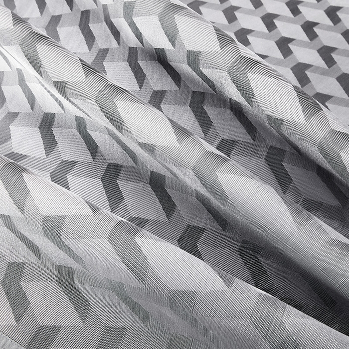 91家纺网 家纺一手货源 找家纺 全季家居 2025新款5A抗菌3D立体冰柔凉感冰丝席 菱形-银灰 床席款