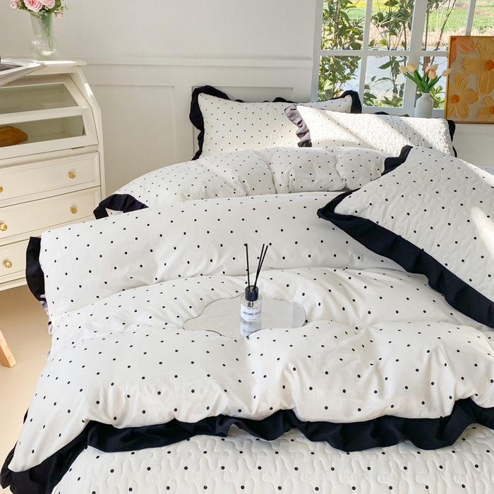 91家纺网 家纺一手货源 找家纺 （总）佳品居 2025新款赫本风床盖四件套