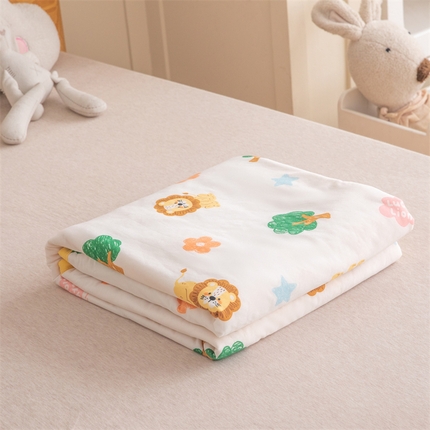 91家纺网 家纺一手货源 找家纺 （总）艾佳宝贝 2025新款A类豆豆针织儿童多功能盖毯安抚夏被-实拍