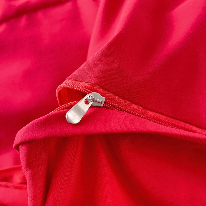 91家纺网 家纺一手货源 找家纺 2025新款100支150克双面长绒棉婚庆绣花四件套 福禄喜财