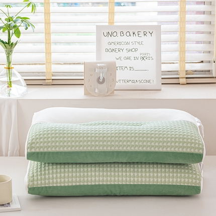 91家纺网 家纺一手货源 找家纺 （总）大熊枕芯 2025新款安颈1号冰豆豆枕芯