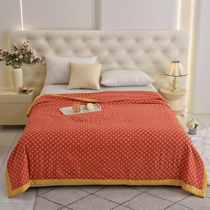 91家纺网 家纺一手货源 找家纺 （总） 博尔菲 2025新款大豆纤维空调被--梅花烙