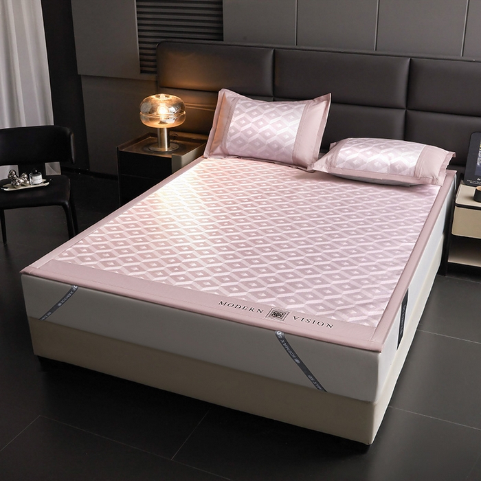 91家纺网 家纺一手货源 找家纺 （总）全季家居 2025新款5A抗菌3D立体冰柔凉感冰丝席