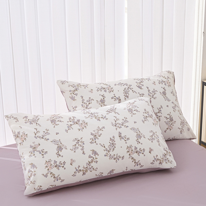 91家纺网 家纺一手货源 找家纺 蕾诺家纺 2025新款直播新款A类有氧提花云纱棉圆角吊边工艺四件套学生三件套 莱茵