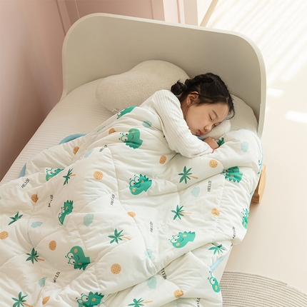 91家纺网 家纺一手货源 找家纺 （总）艾佳宝贝 2025春夏新款A类凉感丝儿童糖果抗菌夏被