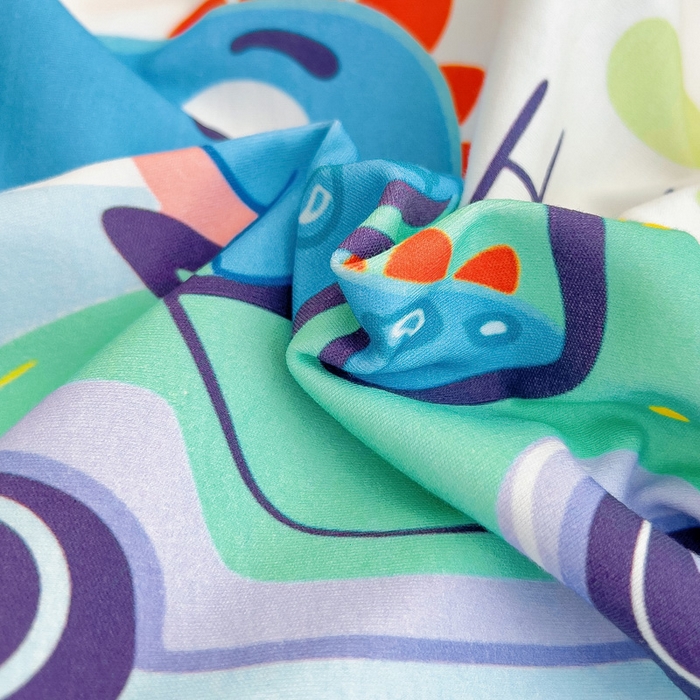 91家纺网 家纺一手货源 找家纺 梵赫 2025新款全棉A类儿童针织棉记忆枕（可拆卸） 开车恐龙 30*50  含芯