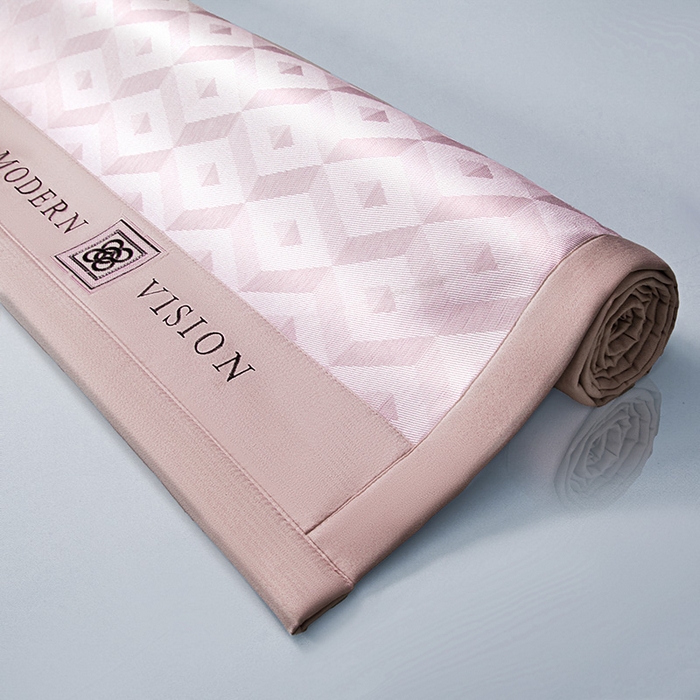 91家纺网 家纺一手货源 找家纺 全季家居 2025新款5A抗菌3D立体冰柔凉感冰丝席 菱形-淡粉 床席款