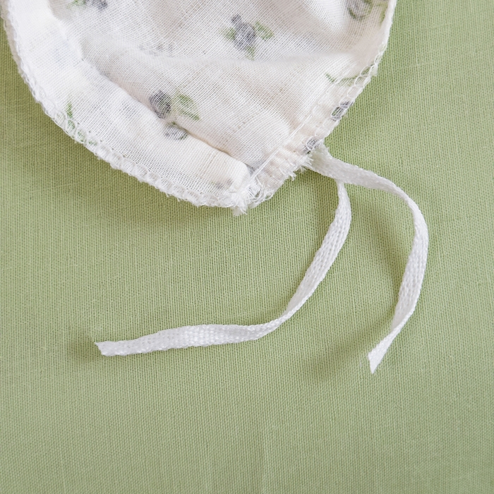 91家纺网 家纺一手货源 找家纺 塔塔家居  2025新款全棉纯棉双层纱四件套 晨露